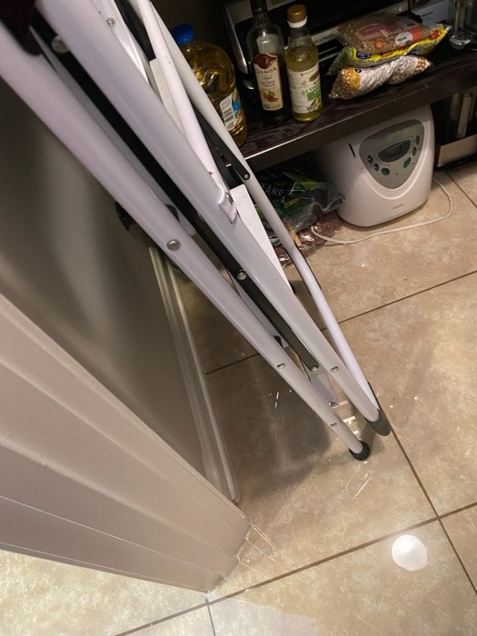 Water and mold damage at the 153 Tate Lane home after the Costco / RXO refrigerator installation — photo 22 of 78