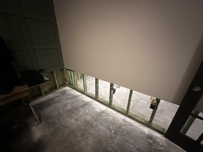 Water and mold damage at the 153 Tate Lane home after the Costco / RXO refrigerator installation — photo 46 of 78