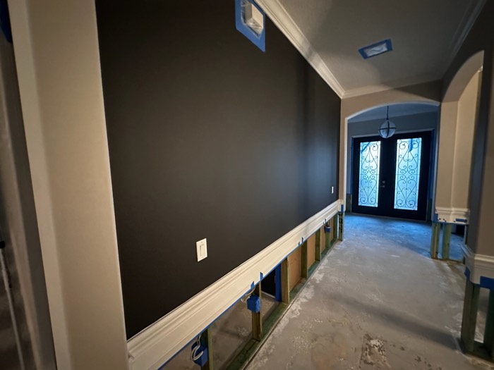 Water and mold damage at the 153 Tate Lane home after the Costco / RXO refrigerator installation — photo 51 of 78
