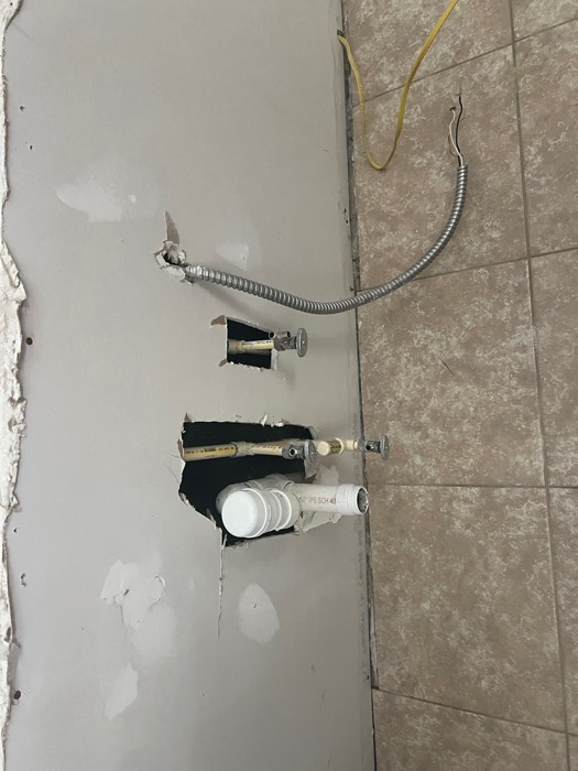 Water and mold damage at the 153 Tate Lane home after the Costco / RXO refrigerator installation — photo 64 of 78